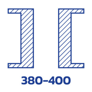 380-400